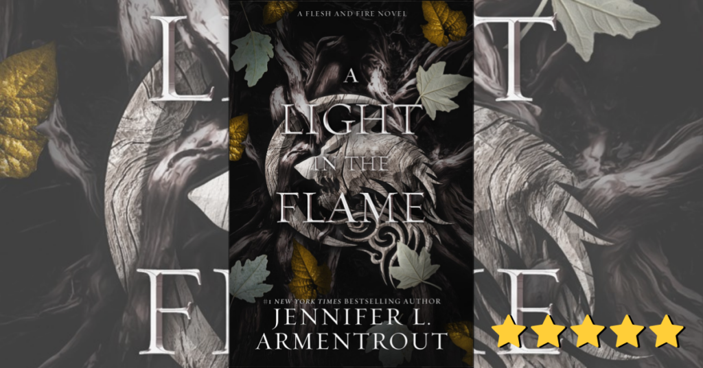 A Light in the Flame by Jennifer Armentrout book cover