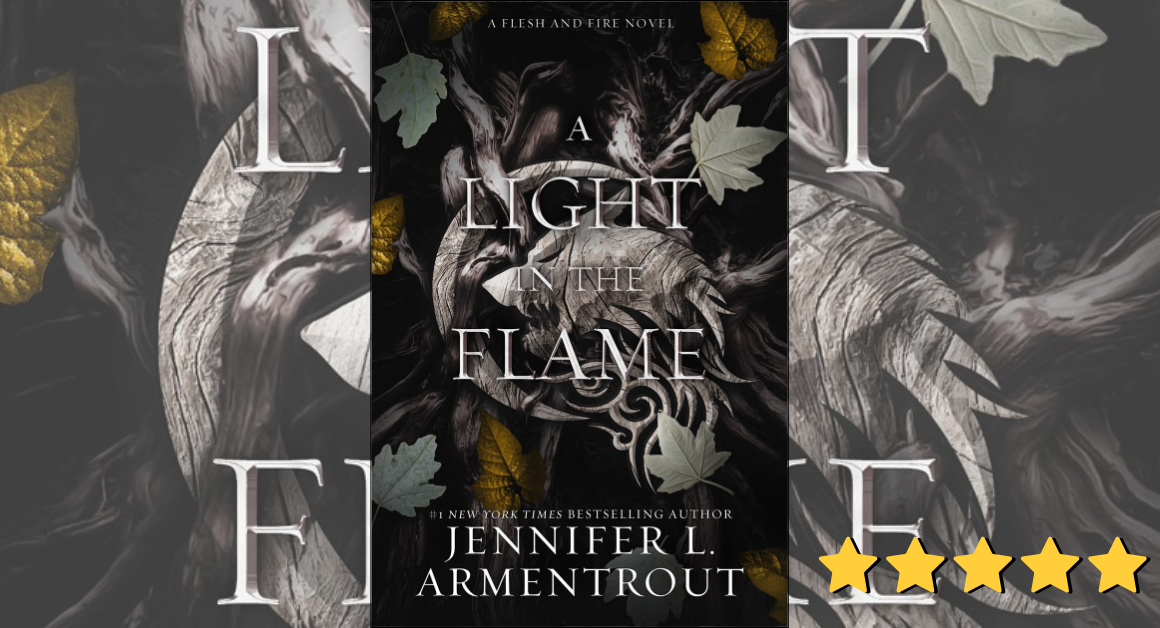 A Light in the Flame by Jennifer Armentrout book cover
